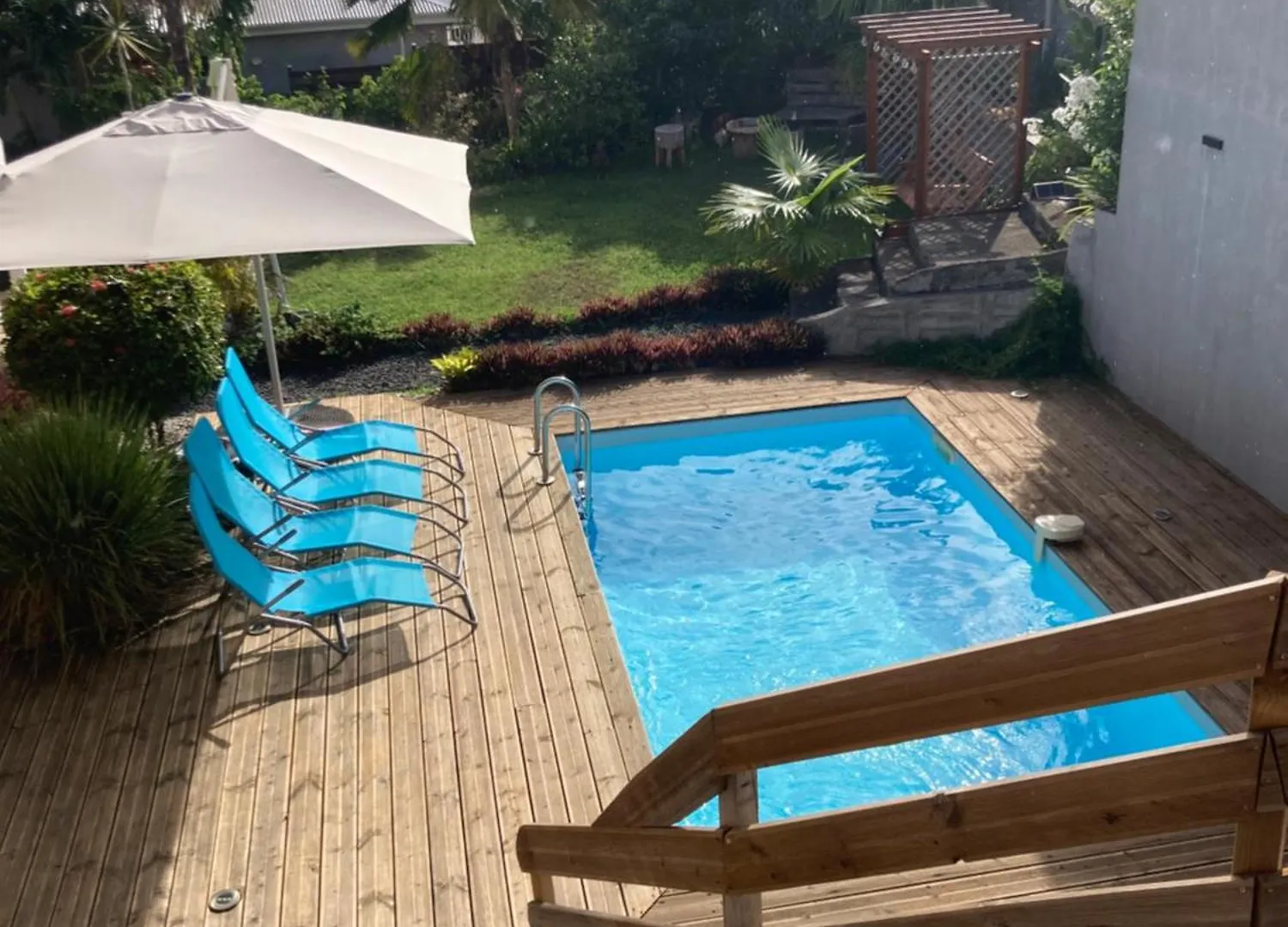 Bas De Villa De 3 Chambres Et Spa Vieux-Habitants
